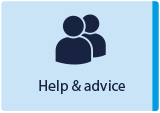 Help and advice button