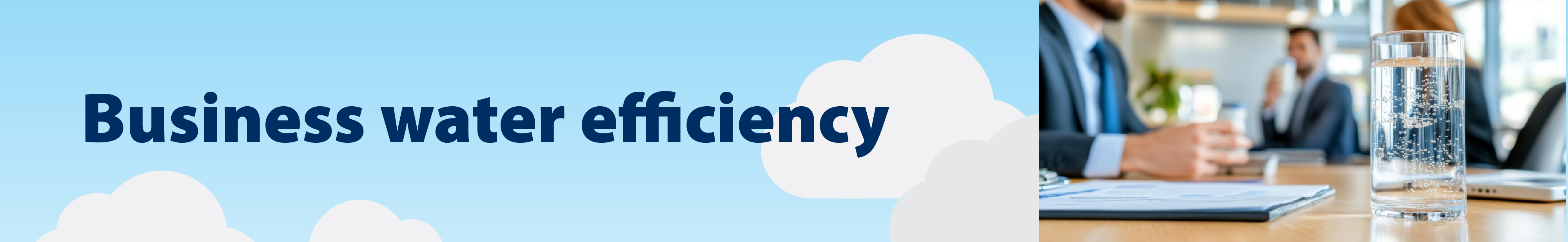Business water efficiency