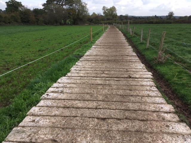 Livestock and machinery tracks