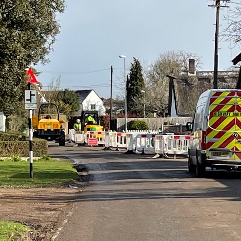 Photo of work being carried out